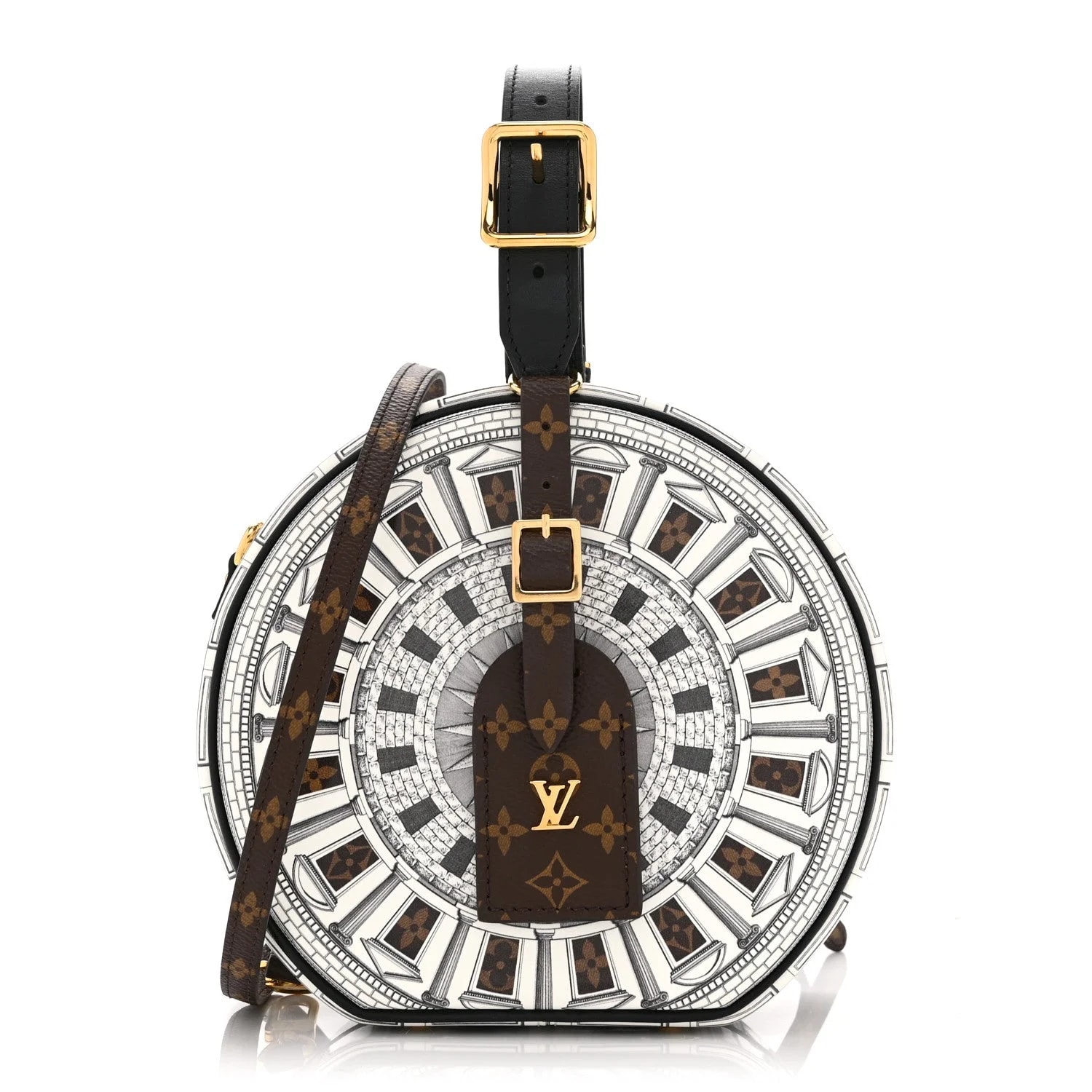 Louis Vuitton — X Fornasetti Architettura Petite Boite Chapeau — Handbag — resale