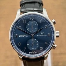 IWC — IWC Portugieser Blue - IW371491 2019 Complete Set 41mm — Watch — resale