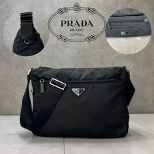 Prada — Authentic Prada /Crossbody 25cmor, for SEO — Handbag — resale