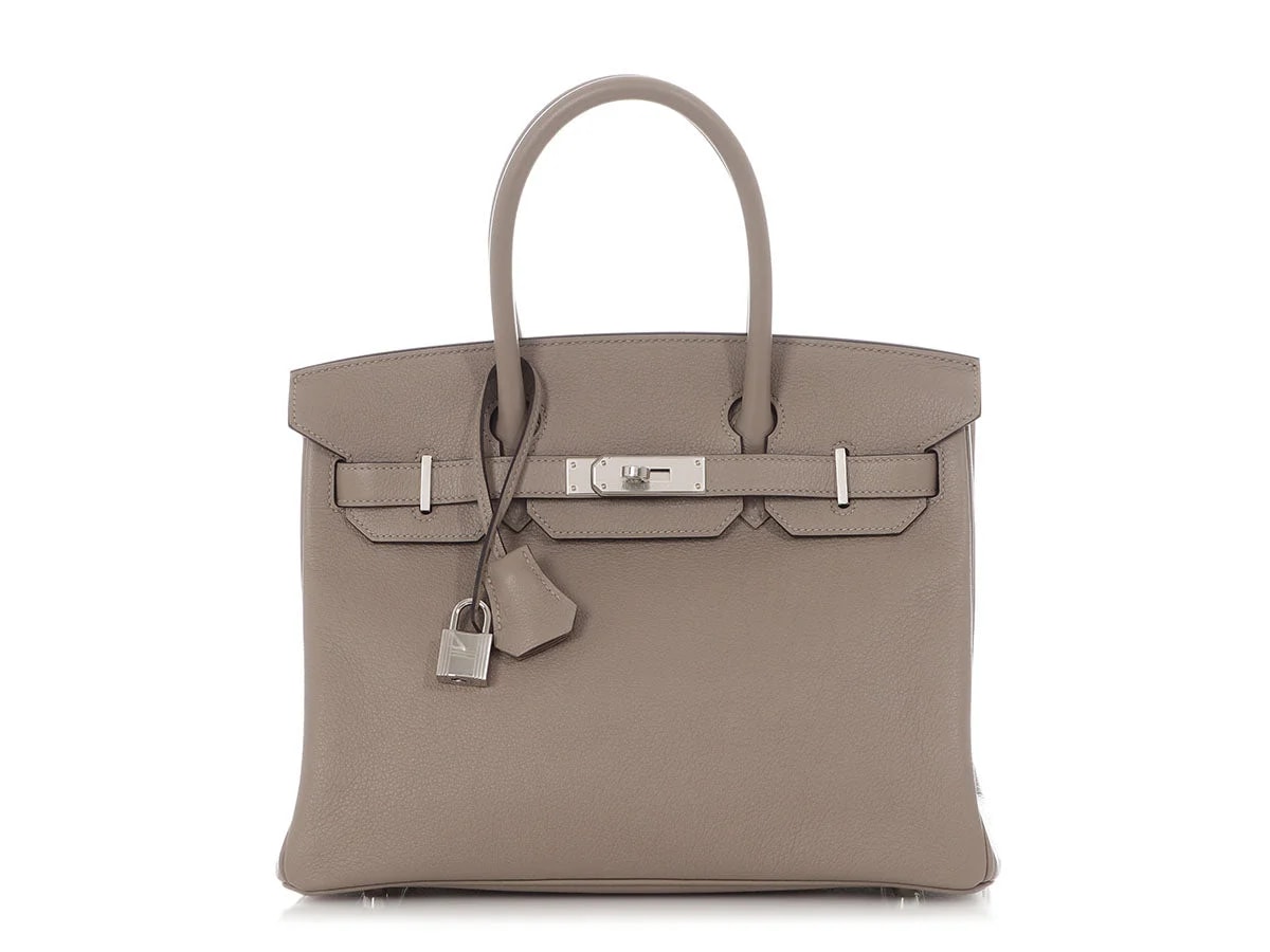 Hermès — Hermès Asphalte Birkin 30 — Handbag — resale