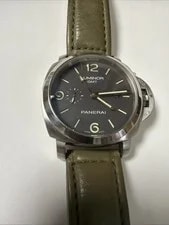 Panerai — Panerai Luminor 1950 3 Days PAM00320 GMT Black Dial Automatic Acciaio — Watch — resale