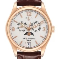 Patek Philippe — Patek Philippe Complications Annual Calendar Moon Phases Rose Gold 5146R 5146 — Watch — resale