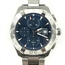 Tag Heuer — TAG Heuer Aquaracer Chronograph CAY2112 2 Automatic R C Scratch Present Wit — Watch — resale