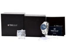 TAG Heuer — TAG Heuer Carrera WAR201E Calibre 5 Automatic Blue Dial Day Date — Watch — resale