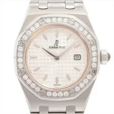 Audemars Piguet — Audemars Piguet Royal Oak 67621ST.ZZ.1230ST.01 SS QZ Silver-Face 2 Extra Link — Watch — resale