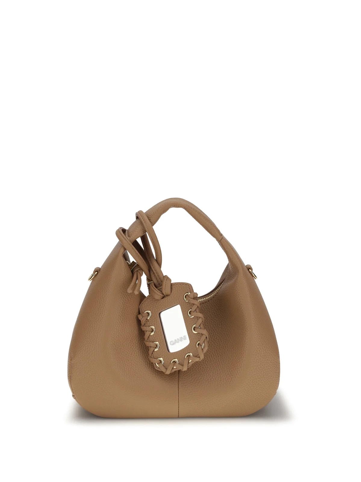 Ganni — Ganni With Butterfly Logo Hobo — — Handbag — resale
