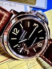 Panerai — Panerai PAM 01 A Luminor Marina T Swiss T Dial — Watch — resale