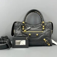 Balenciaga — Balenciaga City Mini Top Handle Crossbody Hardware — Handbag — resale