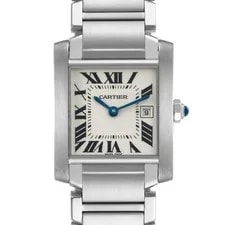 Cartier — Cartier Tank Francaise 2384 W51008Q3 Stainless Steel 20MM ' Quartz — Watch — resale