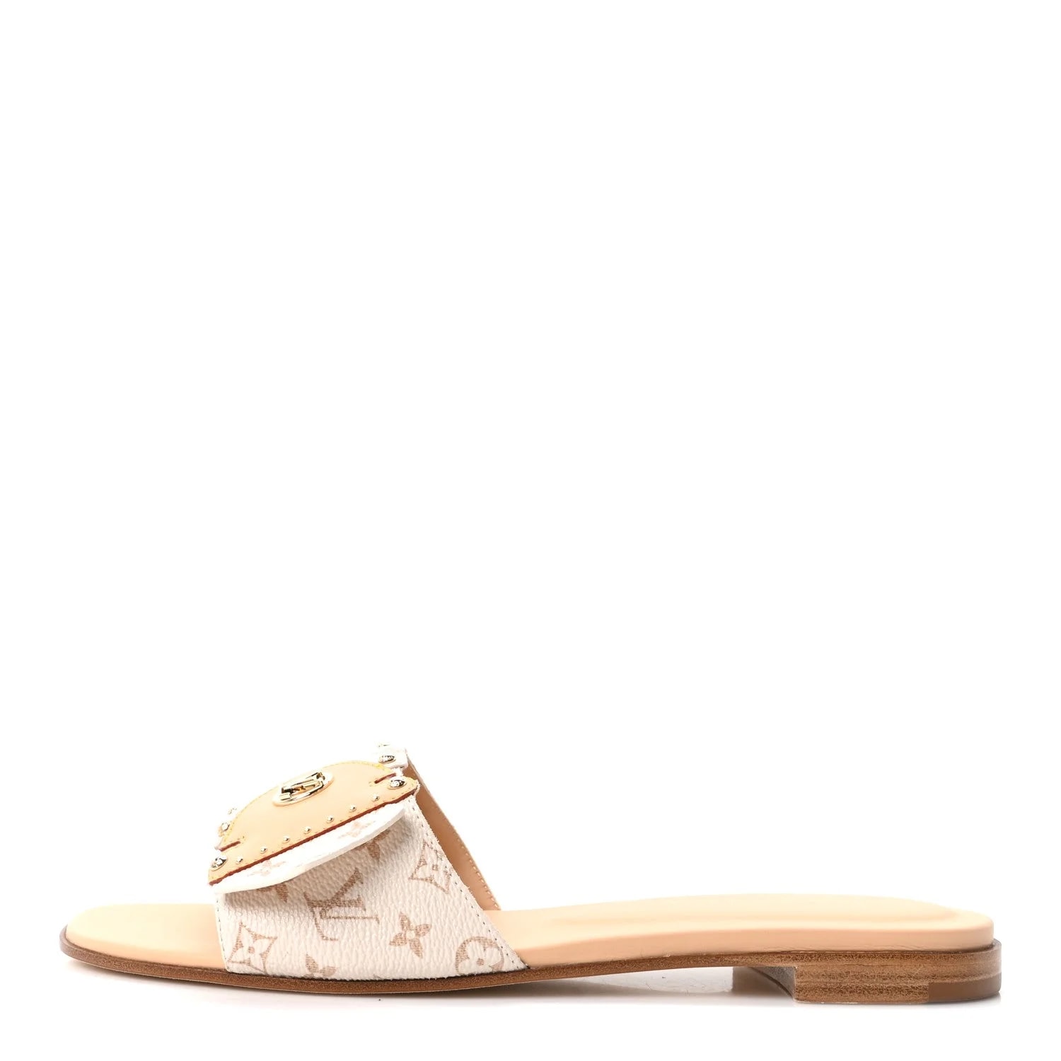 Louis Vuitton — Frame Mule 40 Dune — Designer Shoe — resale