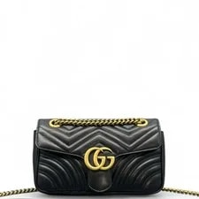 Gucci — Gucci Chevron Small GG Marmont (qy061026b2r) — Handbag — resale