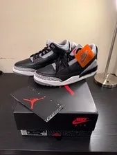 Jordan — Size 7 - Air Jordan 3 Retro OG 2024 — Sneaker — resale