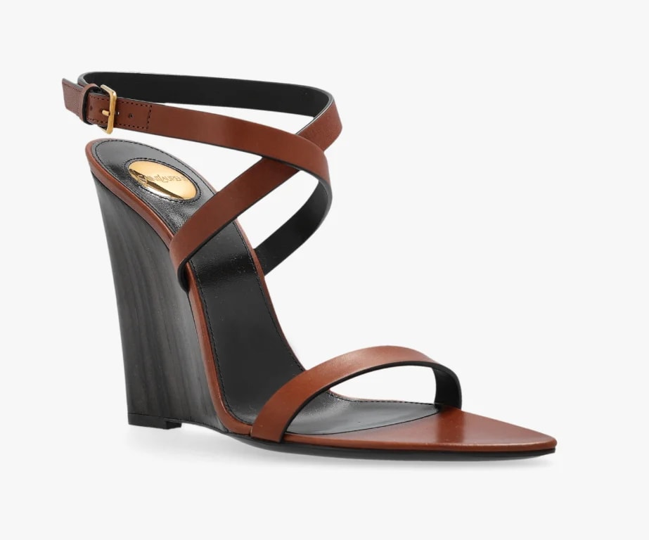 Saint Laurent — Saint Laurent Heeled 38.5 and — Designer Shoe — resale