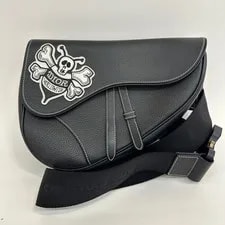 Dior — Christian Dior Saddle Grained Crossbody Auth — Handbag — resale