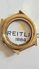 Breitling — Ultra Breitling Jupiter 3300 Gold Case & Glass - Spares! — Watch — resale