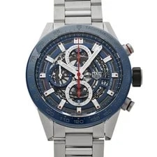 Tag Heuer — TAG Heuer Carrera Caliber Heuer01 Chronograph CAR201T.BA0766 Blue 694204 — Watch — resale