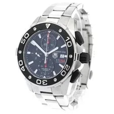 TAG Heuer — TAG Heuer Aquaracer 500M Americas CUP CAJ2111 44mm SS Black Dial Automatic #C231 — Watch — resale