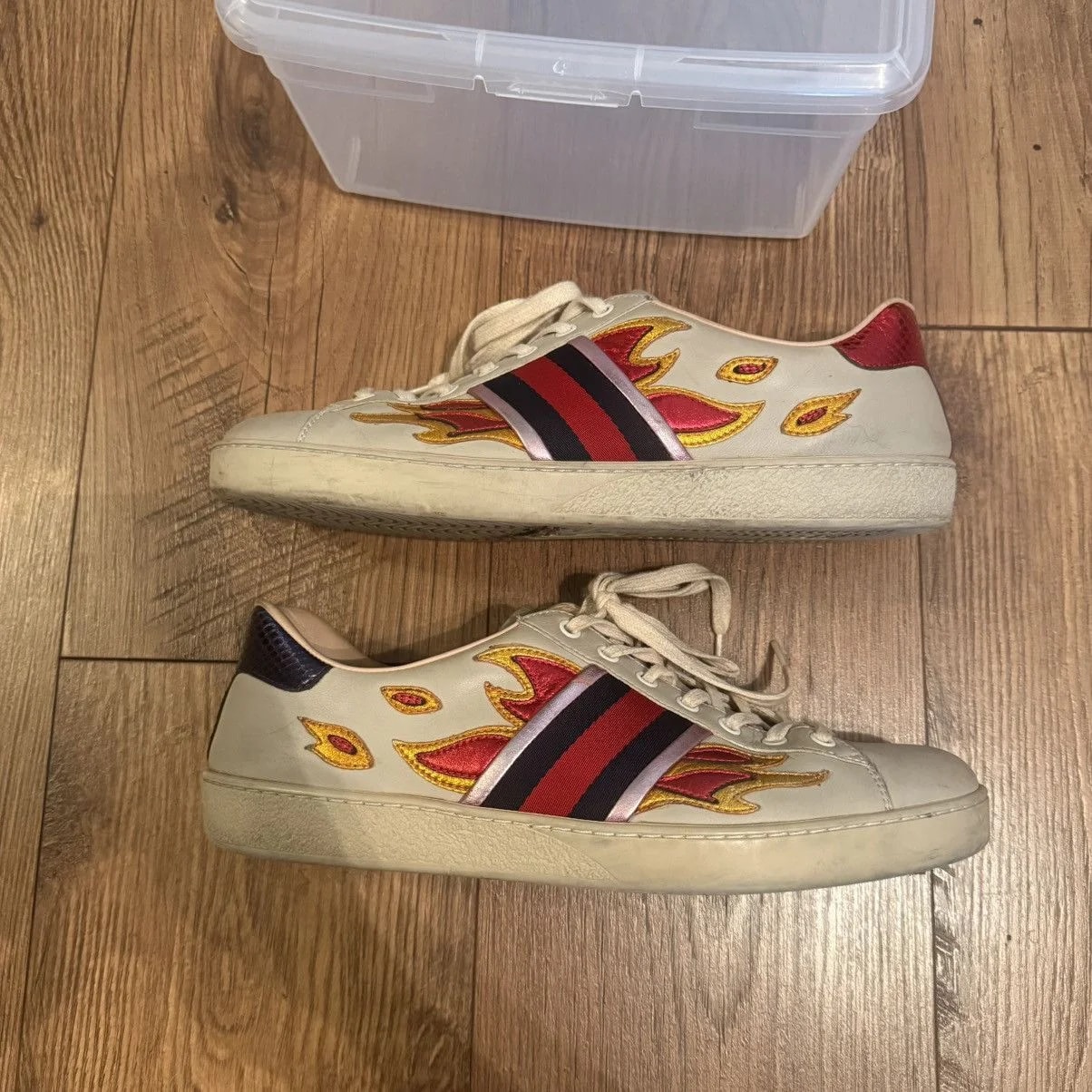 Gucci — Gucci Ace ‘Flames’ — Sneaker — resale