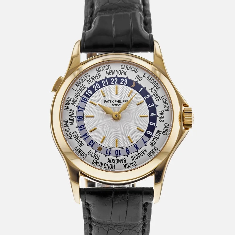 Patek Philippe — World Time Ref. 5110J-001 in 18k Yellow Gold — Watch — resale