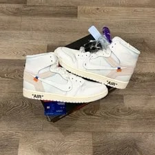 Jordan — Jordan 1 Retro High 'Virgil Abloh Archive Alaska' (AA3834-100) Sizes New — Sneaker — resale