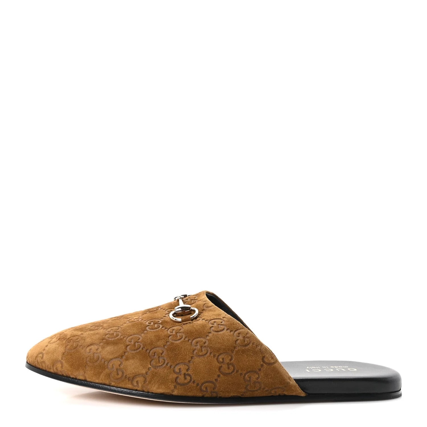 Gucci — Cachemire Princetown Slippers 10 Pepper — Designer Shoe — resale