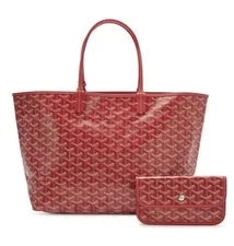 Goyard — Goyard Saint Louis Logo Print Pattern Removable — Handbag — resale