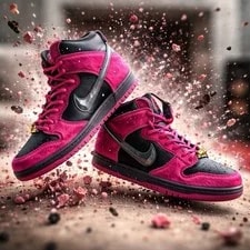 Nike SB — 8 ’S Nike Sb Dunk High Run the Jewels Active and Vivid SZ 8 RTJ — Sneaker — resale