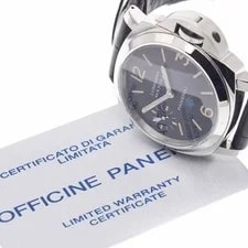 Panerai — Officine Panerai Luminor Marina Logo Acciaio PAM00631 44mm SS Black #C3689 — Watch — resale