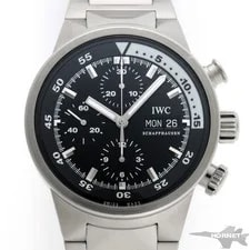 IWC — IWC Aquatimer Chronograph IW371928 Stainless Steel 42mm Black Dial #HIW116 — Watch — resale