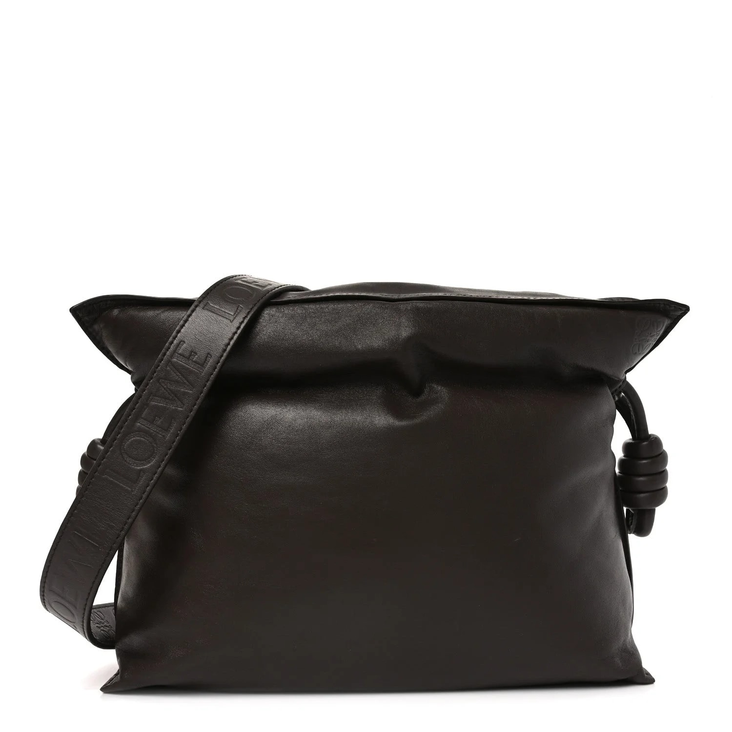 Loewe — Flamenco Puffer Knot Dark — Handbag — resale