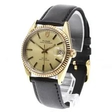 Tudor — Tudor Prince Oysterdate 90715 33mm SS Gold Dial Automatic Date #C8193 — Watch — resale