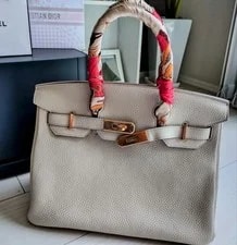 Hermès — Hermes Birkin 30 Beton RS Hardware 913975 — Handbag — resale