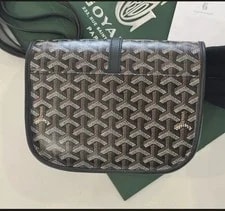 Goyard — Goyard Small Crossbody Flap Buckle Adjustable Strap — Handbag — resale