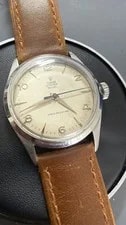 Tudor — Tudor Oyster Royal 7934 Waffle Dial - 17J Manual Wind S. Steel 1950s — Watch — resale