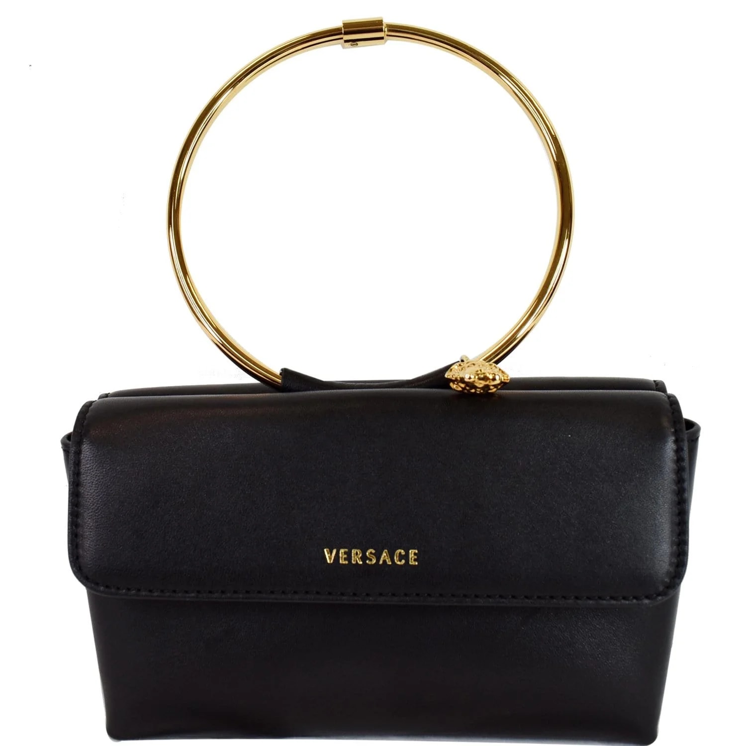 Versace — Versace Medusa Aeternitas Bangle Evening Charm Satchel — Handbag — resale