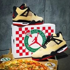 Jordan — Jordan Air 4 Basketball Mid Top — Sneaker — resale