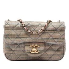 Chanel — Chanel Paris Seoul Metallic Striped Flap — Handbag — resale