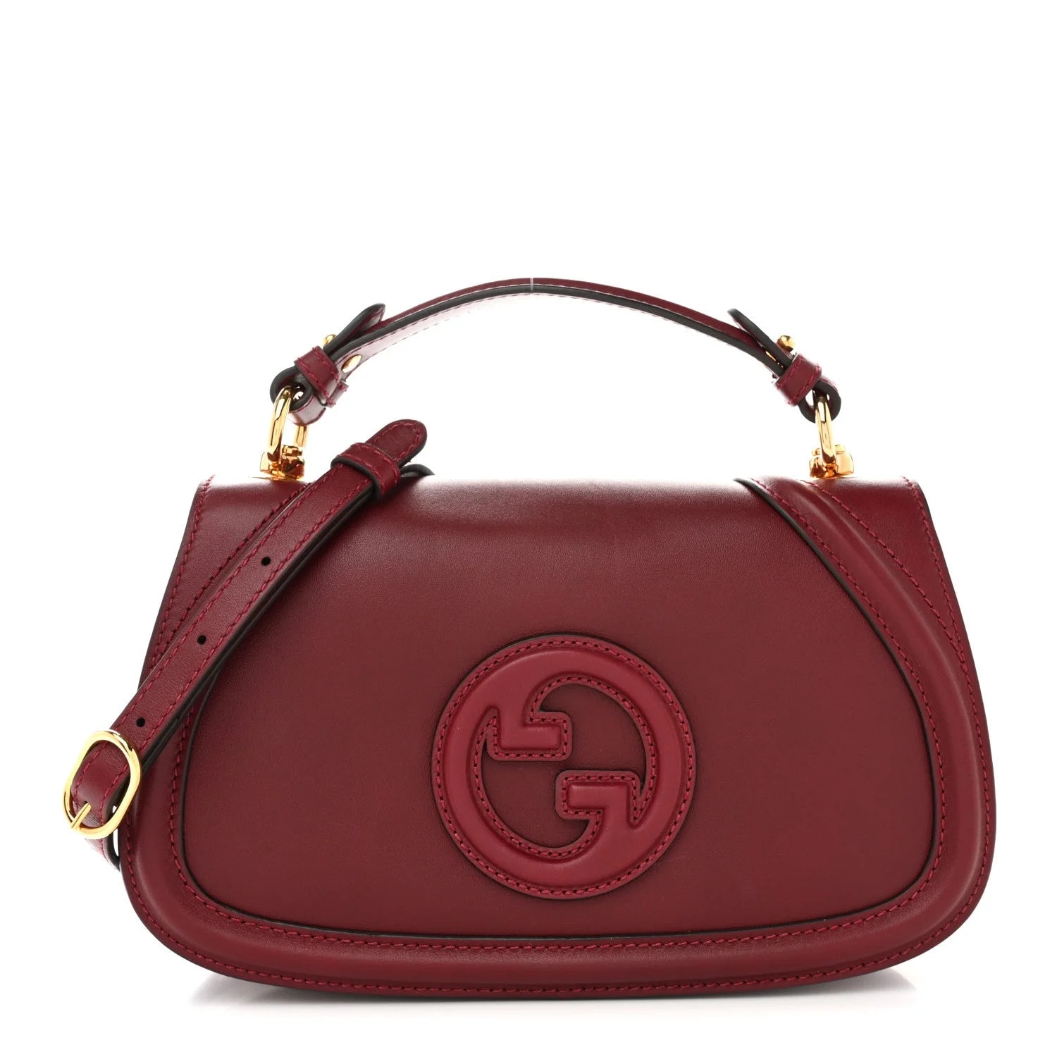Gucci — Roxy Medium Blondie Top Handle Ancora — Handbag — resale