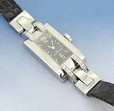 Jaeger-LeCoultre — Jaeger-LeCoultre Ideale 460.8.08 Diamonds Quartz Stainless Steel — Watch — resale
