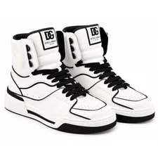 Dolce & Gabbana — Dolce & Gabbana DG Logo High Top NEW Roma 42 UK 8 US 9 — Sneaker — resale