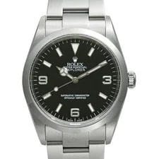 Rolex — Rolex Explorer 1 114270 Black Case Size 36mm X 36mm — Watch — resale