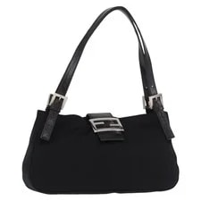 Fendi — Fendi Mamma Baguette Cotton Auth 186336 — Handbag — resale