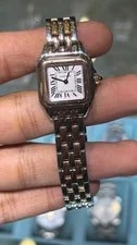 Cartier — Cartier Panthere de Small Silver Dial on Bracelet W3PN0006 Complete — Watch — resale
