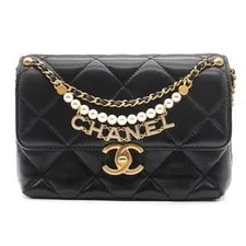 Chanel — Chanel Logo Chain Flap AS4986 L391696 120975897 — Handbag — resale