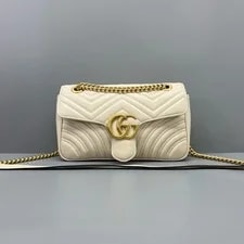 Gucci — Gucci GG Marmont Small 26cm Matelasse Chain — Handbag — resale