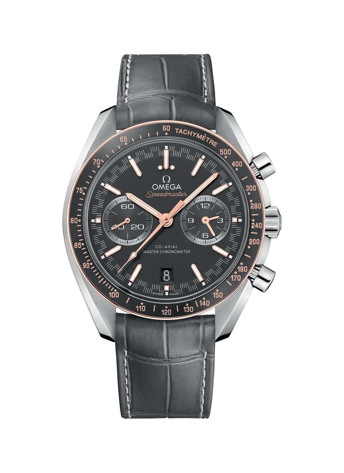 Worldofluxuryus — Omega Speedmaster Two Counters Racing Chronograph Stainless Steel & 18K Sedna™ Gold — Watch — resale