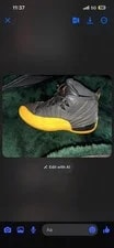 Jordan — Jordan Air 12 / Mid Top Lace-Up Basketball — Sneaker — resale
