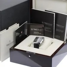 Tag Heuer — TAG Heuer Monaco 24 CAL5113 41mm SS Black Dial Automatic Chronograph Date #C028 — Watch — resale