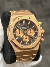 Audemars Piguet — Audemars Piguet AP Royal Oak Chocolate Rose Gold 26331OR BOX Papers 26331 — Watch — resale