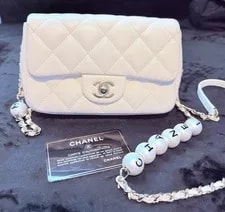 Chanel — Chanel My Precious Pearls Flap — Handbag — resale